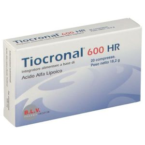 Tiocronal 600 Hr Integratore Antiossidante 20 Compresse
