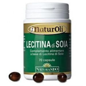Naturando Lecitina di Soia Integratore 70 Capsule