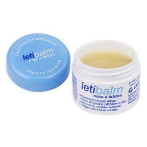Leti Balm Adulti Balsamo Idratante Naso e Labbra Secche Vasetto 10ml