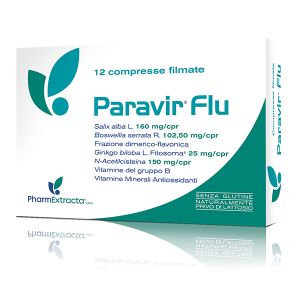 Pharmextracta Paravir Flu Integratore Alimentare 12 Compresse