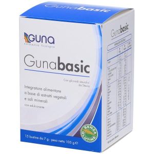 Guna Basic Polvere 7g - Integratore Alcalinizzante Naturale