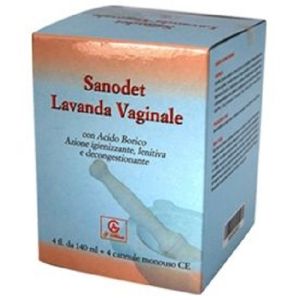 Abbate gualtiero sanodet lavanda vaginale 4 flaconi da 140ml