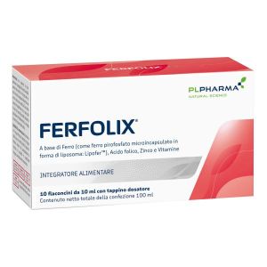 Ferfolix Integratore 10 Flaconcini 10ml