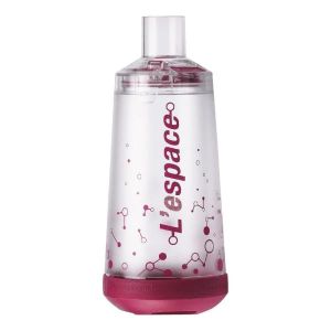 Camera Distanziatrice per Erogatori Spray Predosati L'espace 220ml per Adulti i Boccaglio Valvola Inspirazione 2 Valvole Espirazione Codice Colore Magenta