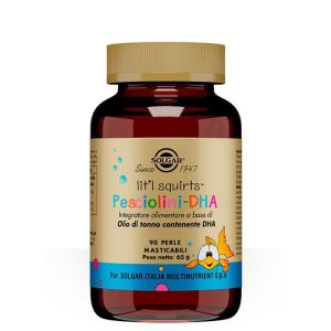 Solgar Pesciolini Dha Integratore Omega-3 90 Perle Masticabili