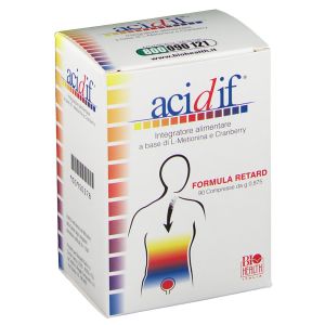 Acidif integratore di metionina e cranberry per le vie urinarie 90 compresse