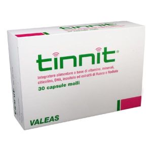 Tinnit Integratore per Acufene 30 Capsule Molli
