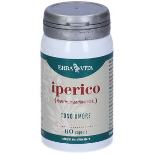 Erba Vita Iperico Integratore Tono Dell’umore 60 Capsule 400mg