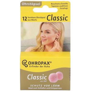 Ohropax Tappi Auricolari In Cera 12 Pezzi