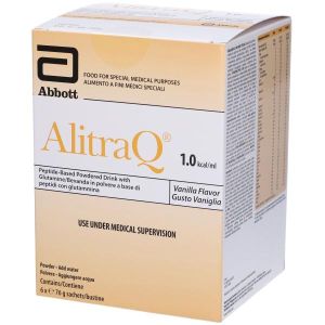 Alitraq Vaniglia Alimento Dietetico i Glutamina 6 Bustine