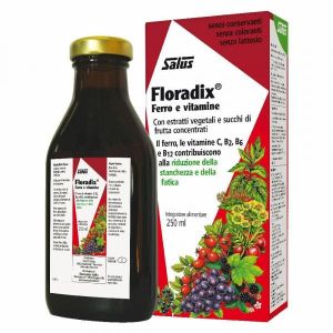 Salus Floradix  Linfa D'erbe Ricca In Ferro 250 Ml.