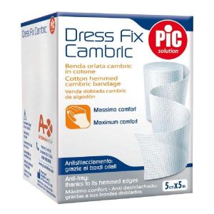 Pic Solution Benda Orlata Cambric In Cotone 10 Cm X 5 M