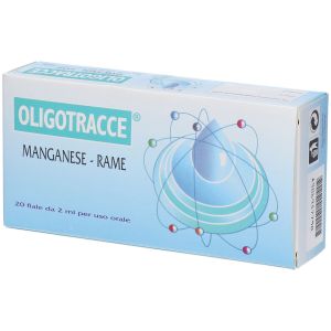 Oligotracce Manganese Rame 20 Fiale 2ml