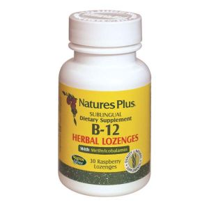 Nature's Plus Vitamina B12 Sublinguale Integratore 30 Pastiglie
