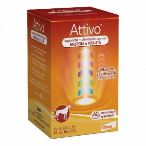 Bayer Pet Attivo Tabs Integratore Multivitaminico Cani 60 Compresse
