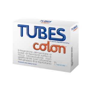 Tubes Colon Integratore Benessere Intestinale 24 Capsule