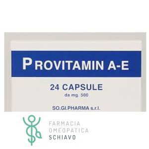 Provitamin A E Integratore Alimentare 24 Capsule