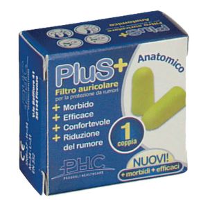 Tappo Auricolare Earlug Scudo Plus 1 Coppia Articolo 7en001 2 Pezzi