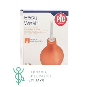 Pic Easy Wash Pera con Cannula Rigida 12 Lavaggi Intestinali 455 ml