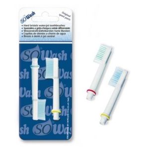 SoWash Idrospazzolino A Getto D'Acqua Con Setole Dure