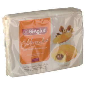 Biaglut Merendine Con Crema Gianduia Senza Glutine 200g