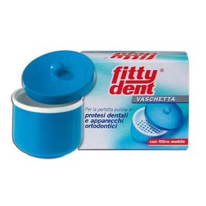 Fittydent Vaschetta Portaprotesi per Disinfezione