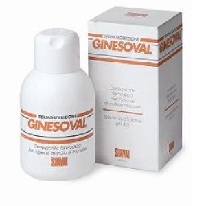 Ginesoval soluzione ph 4,5 detergente delicata emolliente 200 ml