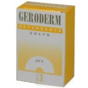 Geroderm Solido Zolfo Detergente Pelli Grasse 100g