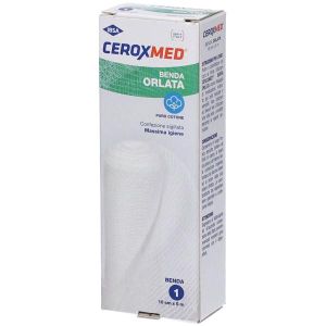 Benda In Garza Idrofila Orlata Ceroxmed 10x500 Cm 1 Pezzo