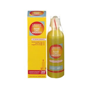 Oligosol Labcatal Oligosol Rame Oro Argento Oligoelementi Gocce 60ml