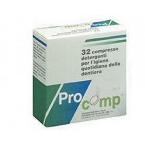 Profast Ph 10 Detergente per La Pulizia Delle Protesi 32 Compresse