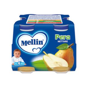 Mellin Nettare Pera Succo Di Frutta 4 x 125 ml