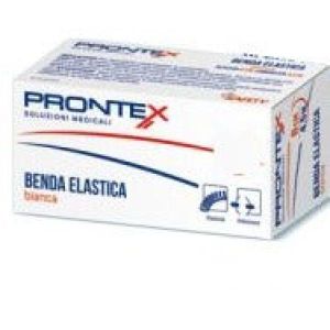 Benda Elastica Bianca Prontex 450x6cm