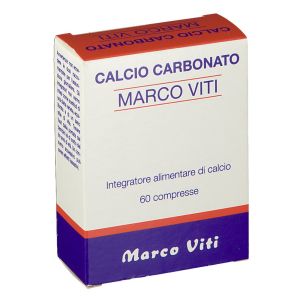 Marco Viti Calcio Carbonato Integratore 60 Compresse