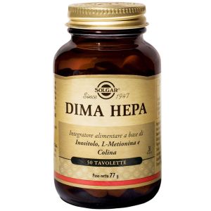 Solgar Dima Hepa Integratore Fegato 50 Tavolette