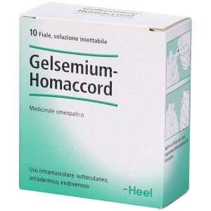 Heel Gelsemium Homaccord 10 Fiale da 1,1ml L'una