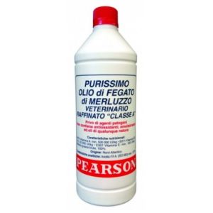 Olio Fegato Di Merluzzo Purissimo Veterinario 1 Litro
