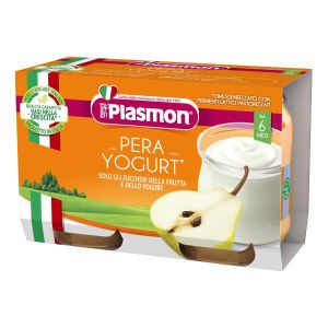 Plasmon Dessert Omogeneizzato Yogurt Pera 2 Vasetti da 120g