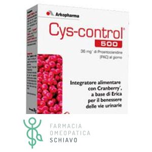 Arkopharma cys control cramberry integratore alimentare 60 capsule