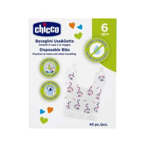 Chicco Bavaglini Monouso Compostabili 36 Pezzi