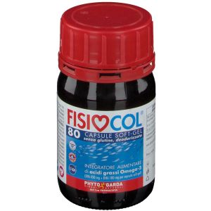 Phyto Garda Fisiocol Omega 3 Integratore Funzione Cardiaca 80 Capsule