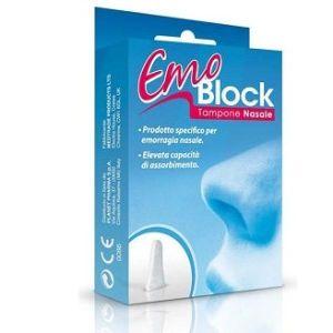 Emoblock Tampone Nasale per Emorragie 1 Pezzo