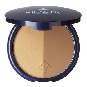Rilastil  Maquillage Terra Compatta Abbronzante Bicolore Spf15