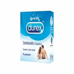 Durex Settebello Classico Profilattico 3 Pezzi