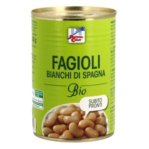 La Finestra sul Cielo Fagioli Bianchi di Spagna in Lattina 400 g