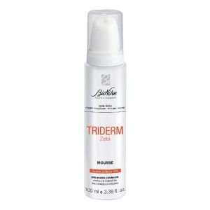 Bionike Triderm Zeta Mousse Ossido di Zinco 10% Pelle Sensibile 100ml