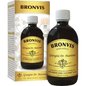 Dr. Giorgini Bronvis Liquido Analcolico Integratore Vie Respiratorie 500ml