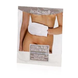 Incarose extra pure hyaluronic scrub guanto monouso 1 pezzo