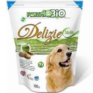 Forza10 Bio Delizie Snack per Cani Gusto Mela Sacco 300g