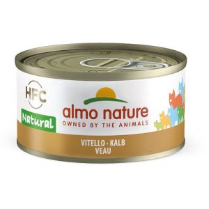 Almo Nature Hfc Natural Umido Al Vitello per Gatti Adulti Lattina 70g